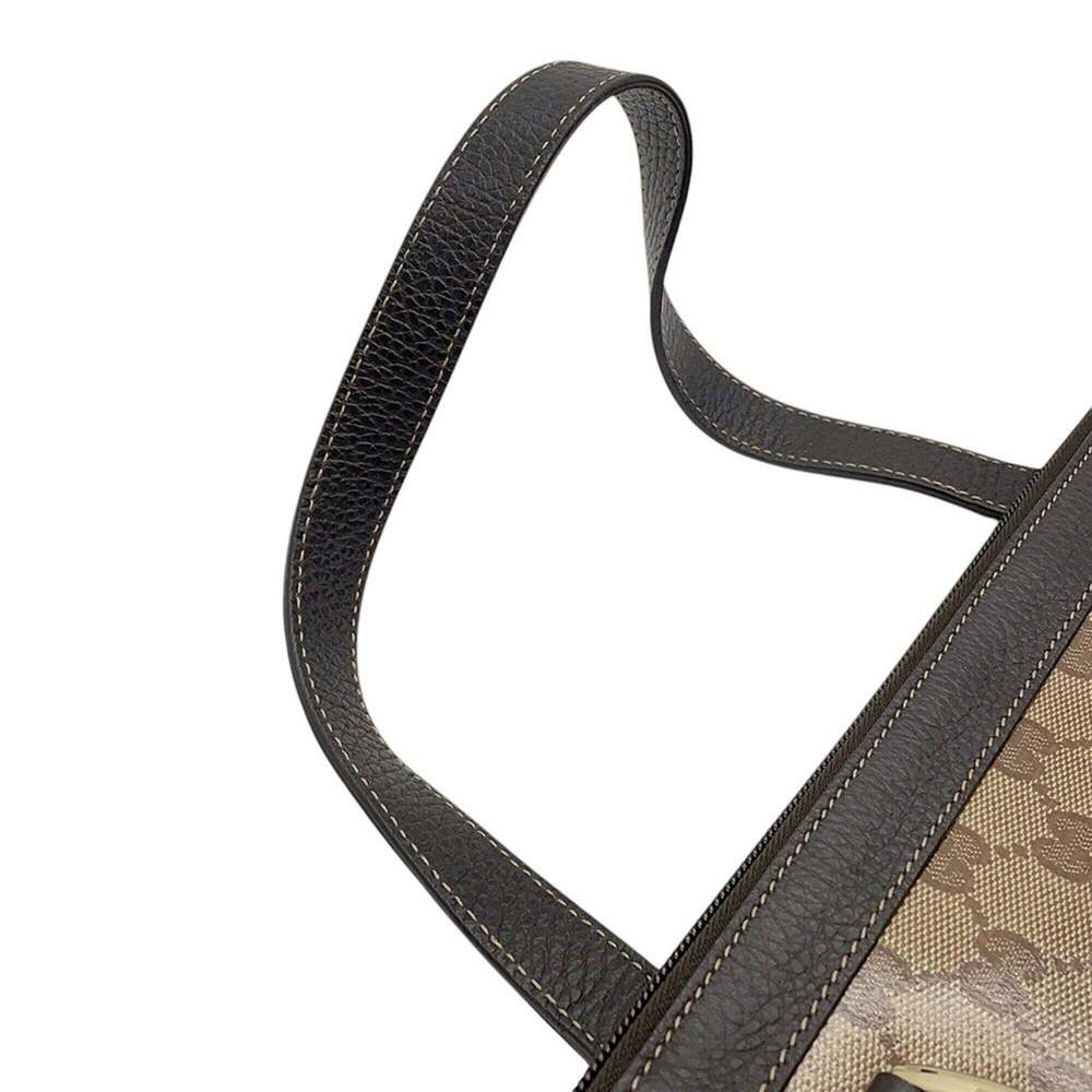 GUCCI Brown Leather Shoulder Bag - Picture 13 of 15
